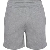 hummel Shorts HMLPULSE SWEAT SHORTS mit gesticktem Chevron-Logo, aus Baumwolle, Polyester und Viskose