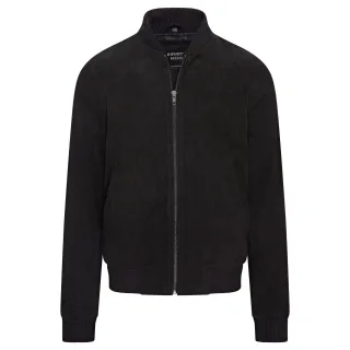 Weiche MA-1 Varsity Bomberjacke aus Ziegenwildleder f�r Herren - Dalian