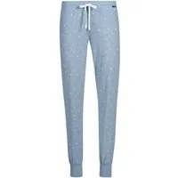 Skiny Pyjamahose Night In Mix & Match Logo-Patch am rechten Hosenbund
