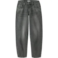 Name It 5-Pocket-Jeans NKFBELLA BARREL JEANS 2113-RM NOOS Baumwolle, starke Abnutzungserscheinungen, Barrel Fit
