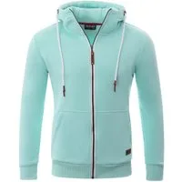 Reslad Sweatjacke Reslad Sweatjacke Zipper RS-1006 (1-tlg) Winter-Pullover Kapuzenpullover Sweater Hoodie Pulli Sweatshirt