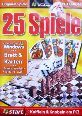 25 Spiele - Brett &Karten
