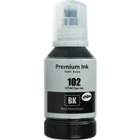 vhbw Nachfülltinte Ersatz für Epson C13T03R140, 102 black für Drucker Nachfülltinte (für Epson, x)
