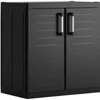 Keter Vorratsschrank Keter Kunststoffschrank Detroit XL niedrig 89 x 54
