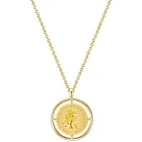 Lulu & Jane Collier Münze gelbgold