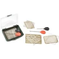 Behr Karpfenhaken Boilie Set 500 Teile RedCarp Karpfenzubehör in einer Kunststoffbox, (500-St)