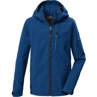 Killtec Softshelljacke KOS 143 BYS SFTSHLL JCKT Winddichte, wasserabweisende Softshelljacke mit Karomuster