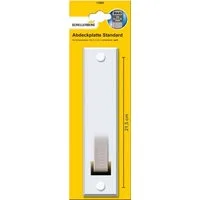 SCHELLENBERG Gurtwickler-Abdeckplatte Standard Maxi, 21,5 cm Lochabstand, langlebig aus Kunststoff, Zubehör für Einlassgurtwickler, Rollladen Abdeckblenden für Gurtwickler und Einlasswickler