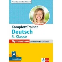 Klett KomplettTrainer Gymnasium Deutsch 5. Klasse / diverse, Der komplette Lernstoff mit Scan2Learn-App