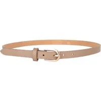 MIRROSI Ledergürtel Damen Gürtel Echtleder, Made in Italy, 18mm breit (Passt fast zu jeder Hosenschlaufe) aus Echtem Leder