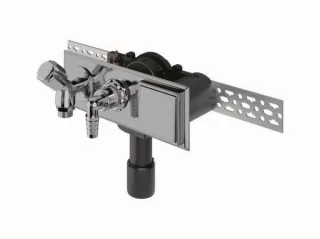 DALLMER Wandeinbau-Waschgeräte-Siphon 406 E, DN 40/ DN 50, 130617 130617