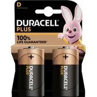 Duracell Duracell Plus-D K2 Mono (D)-Batterie Alkali-Mangan 1.5 V 2 St. Batterie
