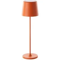 Brilliant LED Tischleuchte Kaami - mobile LED Außen Tischlampe, Dimmfunktion, mehrere Helligkeitsstufen, LED fest integriert, Warmweiß, mobile LED Außen Tischlampe, 37 cm, 310 lm, Touchdimmer, USB