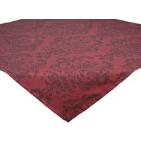 beties Mitteldecke Epoche (1-tlg, 1 Stück Kissenhülle), 60x60 cm Baumwolle karmin-rot