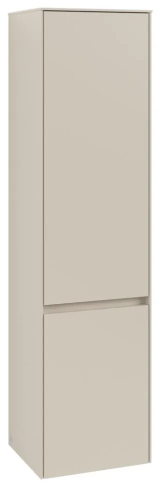 Villeroy & Boch Hochschrank Collaro 404x1538x349mm 2 Türen A:re Cashmere Grey C03301VN