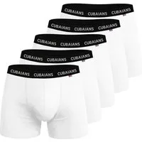 CUBAIANS Retro Boxer Jobabo Herren Boxershort 5er Pack Unterwäsche für Männer aus Baumwolle (5er Pack) Geschenkbox im Zigarrenstyle, ganz ohne kratzenden Zettel