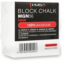 HMS Grip-Pulver Trainings Chalk Kreidepulver Sportkreide Magnesia Block 56g, ermöglicht trockene Hände für stabiles Greifen