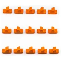 Waldfelsen Spiel – Holz-Figuren Spielfiguren Ersatz passend für Die Siedler von Catan, Spielmaterial, Verschiedene Farben