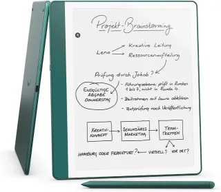 Kindle Scribe (2024) 64GB [10 2'' WiFi only Premium-Eingabestift] grün
