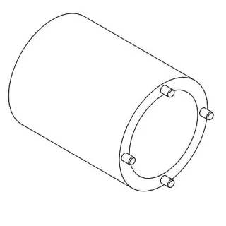 KWC Aquarotter Montagenuss, F5, für Gewindering, für Einhebelthermostat, 2030067705, 2030067705 2030067705