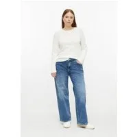 QS Weite Jeans Jeans-Hose Jeans / Mid Rise / Wide Fit
