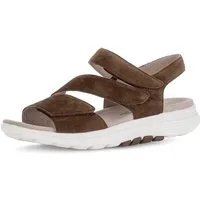 rollingsoft Riemchensandale Keilabsatz, Sandalette mit typischer Laufsohle, G-Weite (weit)
