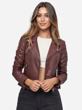 Tazzio Damen Lederjacke