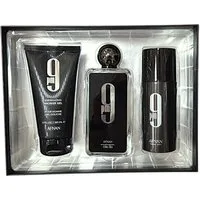 Afnan Duft-Set 9PM SET EDP 100ml SG 150ml DEO Spray + 1x Parfümzerstäuber (leer) Set