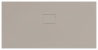 Villeroy & Boch Duschwanne Squaro Infinity 1500x750x40mm, flächenbündig Einbau Antirutsch Almond UDQ1575SQI2IVAL