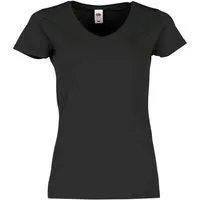 Fruit of the Loom V-Shirt Ladies Iconic 150 V-Neck T-Shirt