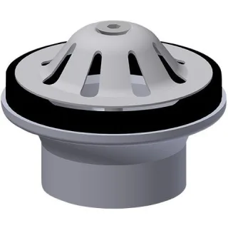 KWC Aquarotter Haubenablaufventil, CAMPUS, für Urinal, G 1 1/2B, 2030028476, 2030028476 2030028476