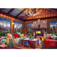 Bluebird Puzzle Puzzle Cabin Holiday Home, Puzzleteile