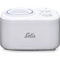 SOLIS OF SWITZERLAND Eismaschine Gelatissima, Typ 8503, 1 l, 100 W, 1 Liter, Drehregler, Timer, BPA-frei
