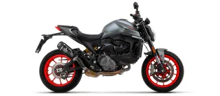 Sport Auspuff Arrow Indy Race BLACK Ducati Monster 937 / 937+ Bj.2021-2024 EURO-5 eintragungsfrei