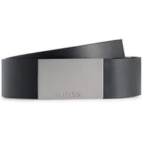 HUGO Ledergürtel Gand Sz35 Belt aus echtem Rindsleder