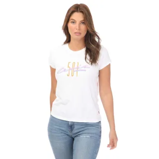 Damen Levis Grafik Authentic T-Shirt in Weiß