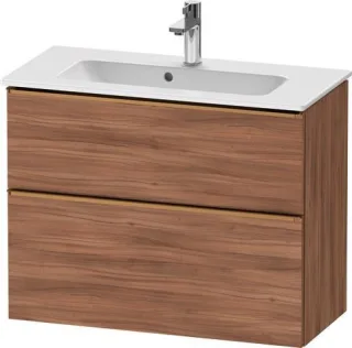 Duravit D-Neo Waschtischunterbau wandhängend Nussbaum Matt 810x372x625 mm - DE4369004790000 DE4369004790000