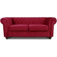 Sofnet Sofa Asti 2, Chesterfield Sofa 2-er, Sofagarnitur, Glamour Couch