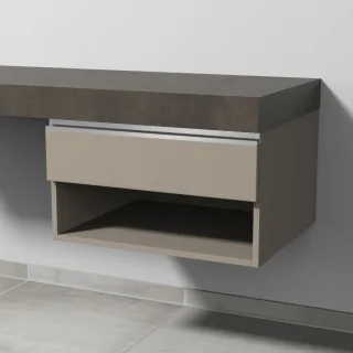 Sanipa Anbau-/Solitärschrank 2morrow (L2354) 340x600x520 Sandgrau-Matt, L235467 L235467