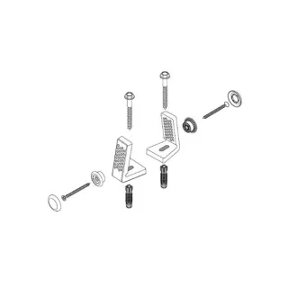 LAUFEN Wandbefestigung für Stand Waschtische mit Wandanschluss Palomba 81180.4, 89175.5, 89175500000 H8917550000001