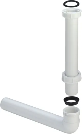 Viega Ablaufbogen 90 Grad 5632.2 in G1 1/4 x 32mm Kunststoff weiss 368906
