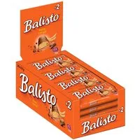 Balisto Riegel, Balisto Korn Vollkornkeks Riegel Überzug aus Schokolade 37g 20er Pack
