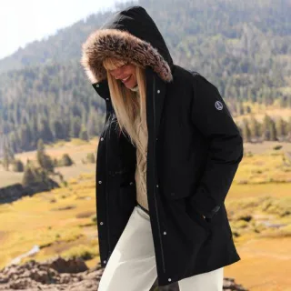 Expeditions-Daunenparka für Damen, Damen, size: regular, Grün, Polyester, by Lands' End