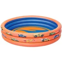 Bestway Planschbecken 93403 Hot Wheels Plansch-Becken Kinder-Pool, Swimming-Pool 122 x 25 cm