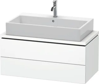 Duravit L-Cube Konsolenwaschtischunterbau wandhängend Weiß Matt 920x477x400 mm - LC580801818 LC580801818