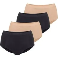 sloggi Slip Highwaist GO SENSE (Set, 4er-Pack) Modal-Mix, sehr weich, 4er Pack