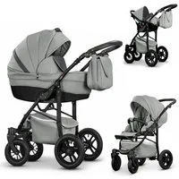 Coletto Kombi-Kinderwagen Craft Eco 4 in 1 inkl. Sportsitz, Autositz und Zubehör in 16 Farben