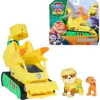 Paw Patrol: Der Dino Film - Rubbles Dino-Rettungs-Bulldozer, Spielfahrzeug