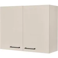 nobilia® Hängeschrank "MIAMI", vormontiert, mit zwei Einlegeböden, Breite 90 cm
