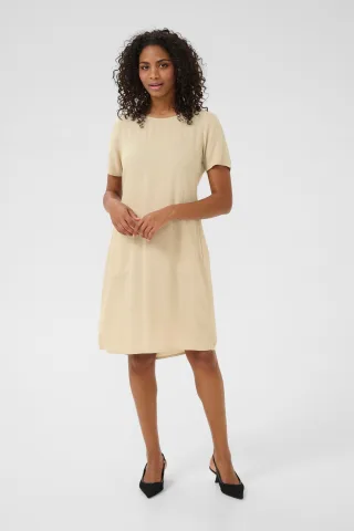 Kleid Regular fit beige